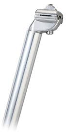 SEAT POST  25.4 x 400mm, Micro-Adjust, Alloy SILVER