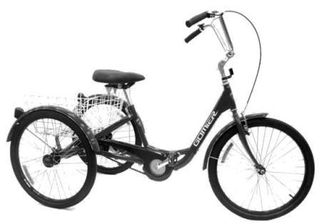 TRIKE  24" 6 Speed SHIMANO, 2500 Series (Designed in Australia)  Metalic BLACK