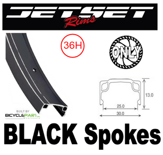 30.0mm OD - Jetset CH-7X - SW - PJ - ME - 36H - Black - 93261T