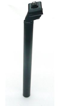 SEATPOST  27.8 x 400mm, Micro-Adjust, Alloy BLACK