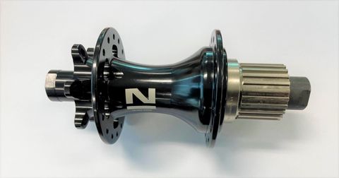 HUB Rear Novatec 32H MICRO SPLINE  Cass, 12mm x 148mm Thru Axle, 4 bearings BOOST SPEC, 6 bolt