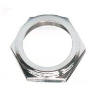 Lock Nut for headset 21.1mm SILVER, Bag 2