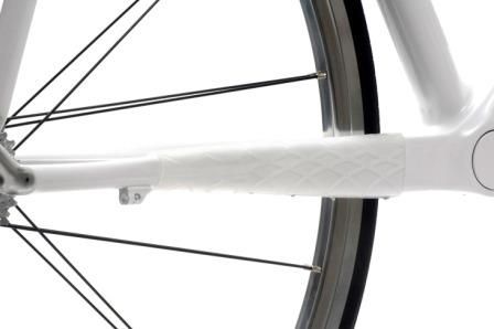 CHAIN STAY PROTECTOR - Wrapper, Standard, Two Wheel Cool, CLEAR   (special pricing, we are making room to expand our ranges)