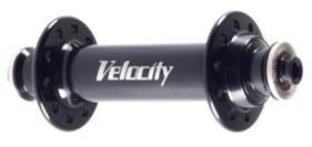 Hub Velocity Race  Front Black  20 Hole