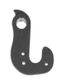 META CNC DERAILLEUR HANGER  - BLACK, Model 35, Material 6061 T651 Aviation Aluminium, CNC Machined,  compatible MERIDA carbon matts hardy, UMF, CENTURION