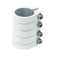 "Special Pricing"    D/clamp w/4 bolts 31.8 white