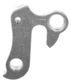 META CNC DERAILLEUR HANGER  - Model 11, Material 6061 T651 Aviation Aluminium, CNC Machined, Silver, GIANT, KONA, BIANCHI, etc