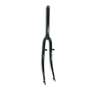 FORK  700 x 35C, Threadless, with Pivots, 1.1/8 / 28.6mm OD, 25.4mm ID, 260mm Stem, V-Brake BLACK (370mm axle to crown)