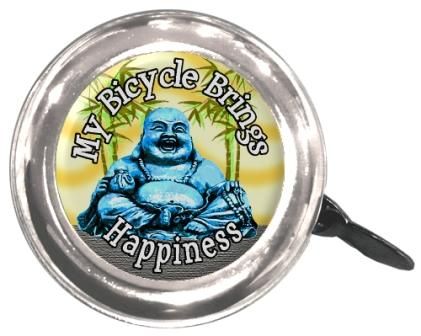 BELL - Buddha, Steel, 55mm Diameter, Fits All Standard Handlebars, Clean Motion Swell Bell ars