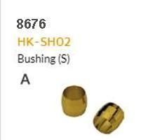 HYDRAULIC HOSE FITTING - A - HK-SH02, Brass Olive/Bushing For Shimano, 5.3 x 6.9 x 6mm (10 pack)