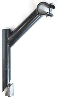 Quill Stem  --  120mm Ext, 30 Degree, 120mm Height., 22.2mm Dia., 25.4mm BB, Black