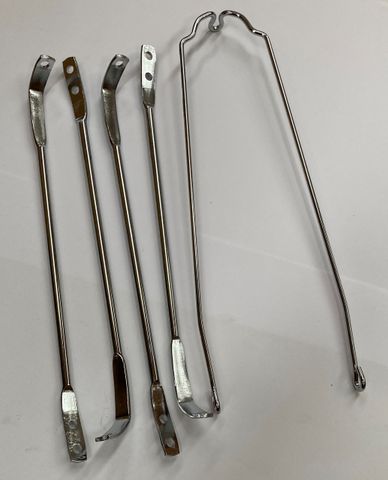 Stays, TRIKE 24" M/GUARD STAYS, Front stay 1 pcs and Rear stay 2 pcs