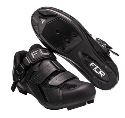 CLEARANCE        SHOES, F-15-III, FLR, Pro Road, R250 outsole, Clip & Velcro Laces, Size 40, BLACK