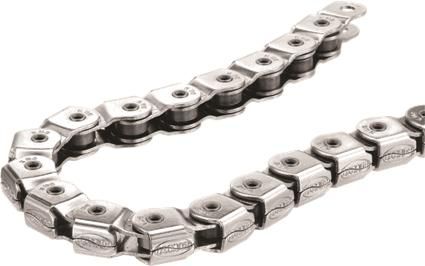 CHAIN - Single Speed - KMC KK710 - 100L - SILVER - w/Connect Pin - (Half Link Chain)