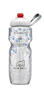 BOTTLE - Polar Insulated Water Bottle 575ml/20 oz, with Zipstream Cap (One-Way Valve), BREAKAWAY BLUE