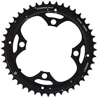 CHAINRING - MTB "STRONGLIGHT", 44T, 5083 Black - 9 Speed. Shimano TYPE XC E & DEORE LX comp- 104mm BCD, 4 Hole