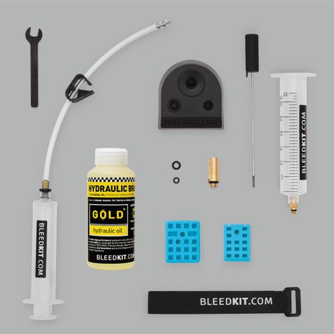 BleedKit - Bleed kit PREMIUM ROAD GOLD edition (for Shimano hydraulic brakes) BK-28046  Premium product Made in Slovenia