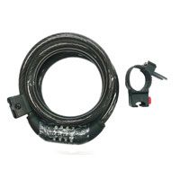 LOCK - Combination Cable Lock, 8mm x1800mm /  72'' (Resettable)