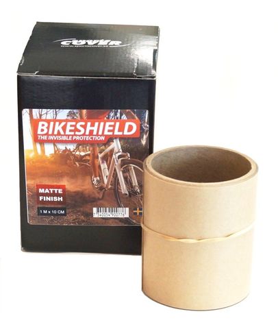 Bikeshield Clearshield Roll MATTE 1m x 10cm (Bike protection that is Tough, Totally clear, non-yellowing, lightweight, transparent and shock absorbing, Easy to Apply without heat or water)