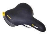 SADDLE  Velo Plush, 260mm x 190mm, Boing, Support & comfortable saddle, upright, relaxed riding, Weight: 447g