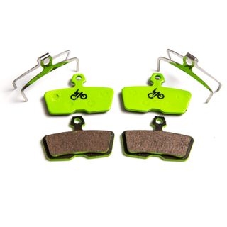 H/D E-Bike Brake DISC pads,  2 Pairs, SEMI METALLIC, Compatible Shimano XT 755-56  Avid code 2011onwards, Code-R