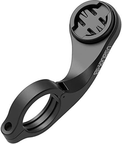 Central mount (bar fly)- for Garmin mount compatible computers- universal type - mounts left (same height as bars) or right side (lower than bars) to align with centre