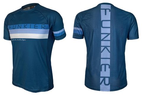ENDURO JERSEY - FUNKIER ELIA, Men Enduro Short Sleeve Raglan Jersey, XXL