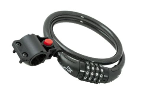 ASpecial   Lock Combination  resettable 12mm x 1500 mm, w/ bracket, LUMA No1 lock brand in Spain (see L107 for 1800mm long)