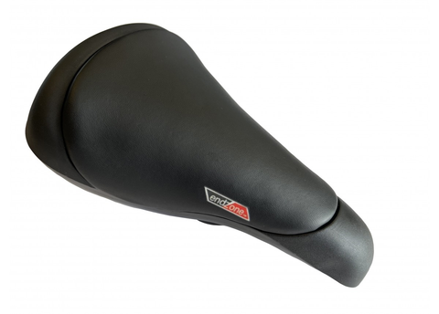 SADDLE   BMX/Freestyle, Vinyl Top, BLACK, Quality Velo manufactured product