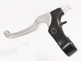 BRAKE LEVER - LEFT Capiler Brake, 2 Finger Type, Alloy, BLACK (Left Hand Only) (match is 1523A)