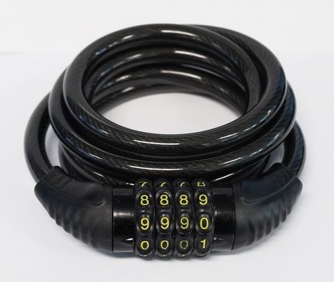 CABLE LOCK Combination 10mm x1800mm /  72''