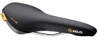 SADDLE  Velo Plush, 295mm x 136mm, Aero 2, Double Density Comfort, for fast riding, Weight: 346g