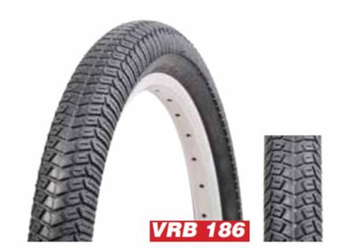 Tyre 20 x 1.95 BLACK BMX Freestyle , (50-406)  Quality Vee Rubber Tyre (4825)