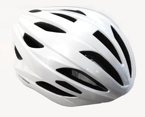 Helmet, FLITE, Inmould, ROAD,  54-58cm White,  AS/NZS Standard