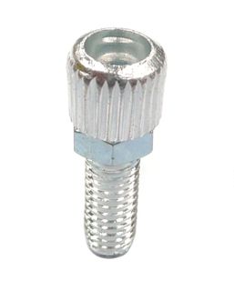 BRAKE ADJUSTING BARREL - M5, Alloy, SILVER  (Sold Individually)