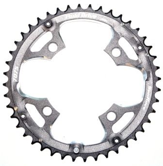 CHAIN RING  44T x 104 BCD for 8/9 Speed, CNC, Alloy, BLACK