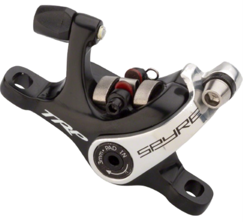TRP SPYRE Cable Actuated Disc Brake Caliper. Post Mount. for ROAD & CX