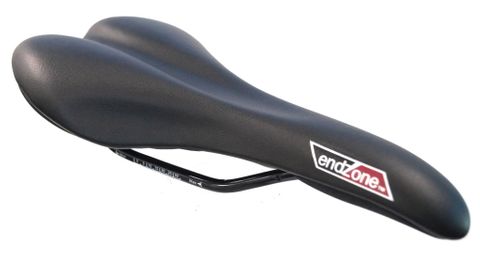 SADDLE, Road/RACER, 275 x W125mm,  ALL  Black, End Zone