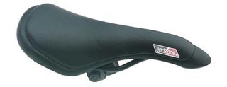 SADDLE  BMX, 120mm x 265mm, Vinyl Top, EndZone, BLACK,  Quality Velo manufactured product