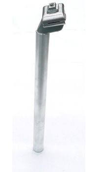 SEAT POST  27.4 x 400mm, Micro-Adjust, Alloy SILVER