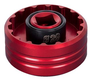 Bottom Bracket Socket, T47, Anodized Red  628495