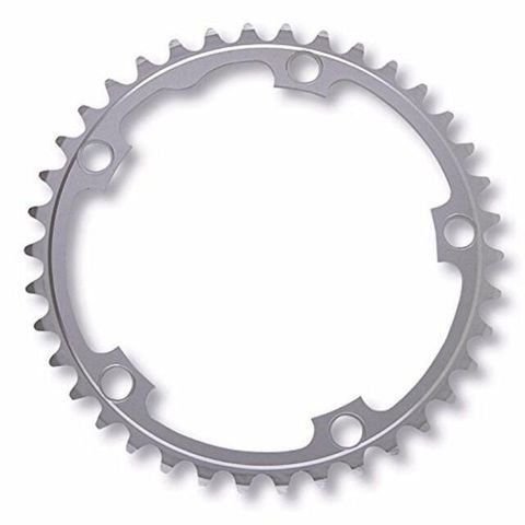 CHAINRING - ROAD "STRONGLIGHT", 40T, 5083 Silver - 110mm BCD, 5 Hole for 9/10 Spd