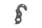 META CNC DERAILLEUR HANGER  - Model 181, Material 6061 T651 Aviation Aluminium, CNC Machined, Silver, COLNAGO