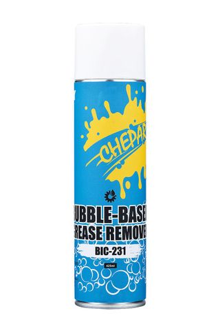 CHEPARK  Environmentally friendly, BUBBLE-BASED GREASE REMOVER. quick and effective way to clean parts and keep them like new. Needs to be rinsed by high-pressure water  425ml