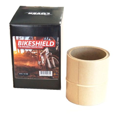 Bikeshield Clearshield Roll  2m x 10cm (Bike protection that is Tough, Totally clear, non-yellowing, lightweight, transparent and shock absorbing, Easy to Apply without heat or water)
