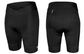 KNICKS WOMENS - FUNKIER Nivellina PRO shorts, 240g lycra fabric. Thin, soft and elastic gripper- SG-9. Sculpt waist band., Pad- C-15 , BLACK, L