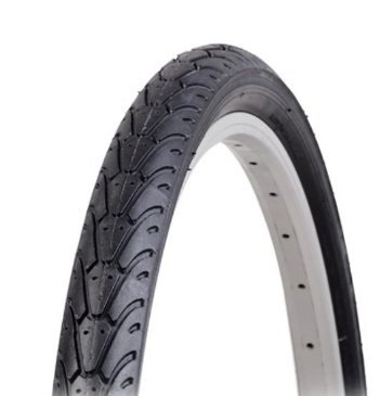 TYRE 24 x 1.75 VRB212 BK Black, City Wolf, Quality Vee Rubber product (47-507)