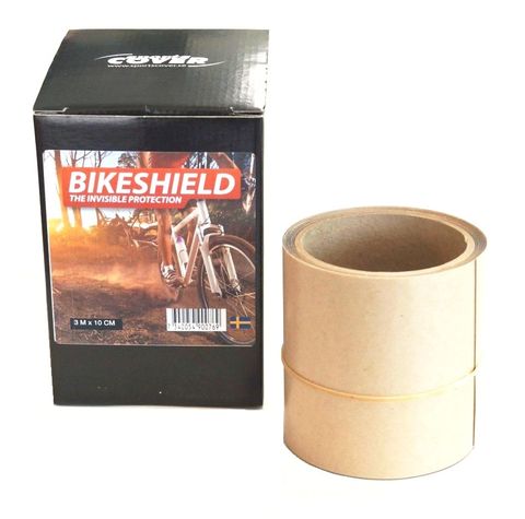 Bikeshield Clearshield Roll  3m x 10cm, Glossy Finish (protection that is Tough, Totally clear, non-yellowing, lightweight, transparent and shock absorbing, Easy to Apply without heat or water)