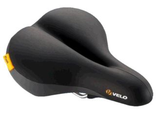 SADDLE  Velo Plush, 272mm x 213mm, Phat O, Deep Cushion comfort, upright, relaxed riding position, Weight: 663g