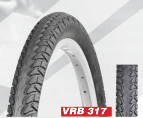 TYRE  18 x 2.125 BLACK ,  Quality Vee Rubber Tyre